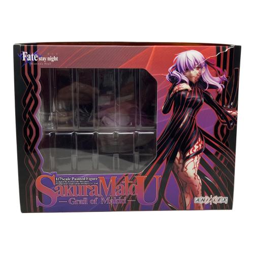 劇場版 Fate stay night Heaven’s Feel 間桐桜-マキリの杯- 1/7 完成品フィギュア フィギュア 箱ヤブレ有
