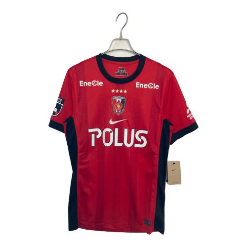 NIKE（ナイキ）浦和レッズ (ウラワレッズ) 半袖カットソー 2025/1st メンズ SIZE S レッド×ブラック