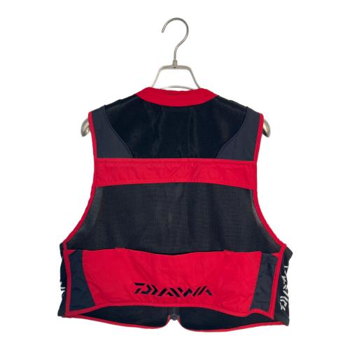 DAIWA (ダイワ) バリアテックメッシュベスト DV-2104 メンズ SIZE L レッド