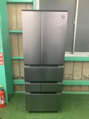 SHARP (シャープ) 6ドア冷蔵庫 SJ-MF51M-H 2024年製 505L