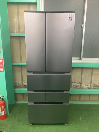 SHARP (シャープ) 6ドア冷蔵庫 SJ-MF51M-H 2024年製 505L