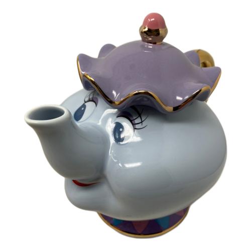 DISNEY (ディズニー) ティーポット ポット夫人のティーポットとチップのティーカップセット 美女と野獣