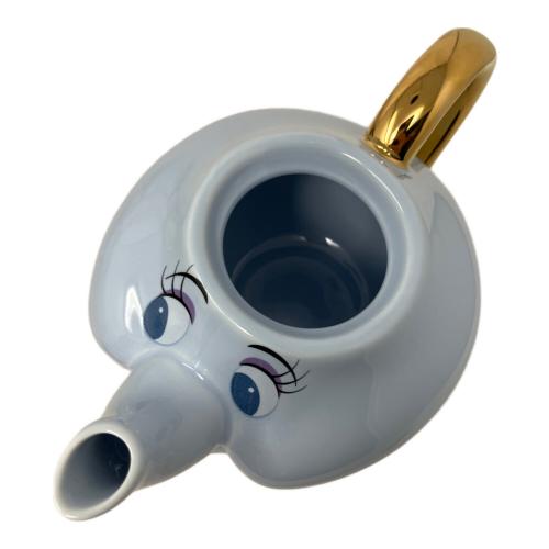 DISNEY (ディズニー) ティーポット ポット夫人のティーポットとチップのティーカップセット 美女と野獣