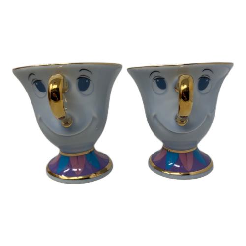 DISNEY (ディズニー) ティーポット ポット夫人のティーポットとチップのティーカップセット 美女と野獣