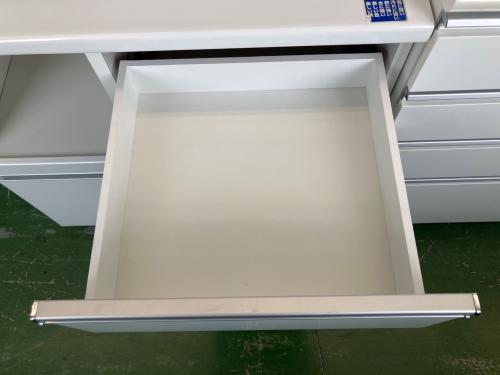 松田家具 (マツダカグ) レンジボード 幅:約90㎝ ホワイト フィーネ