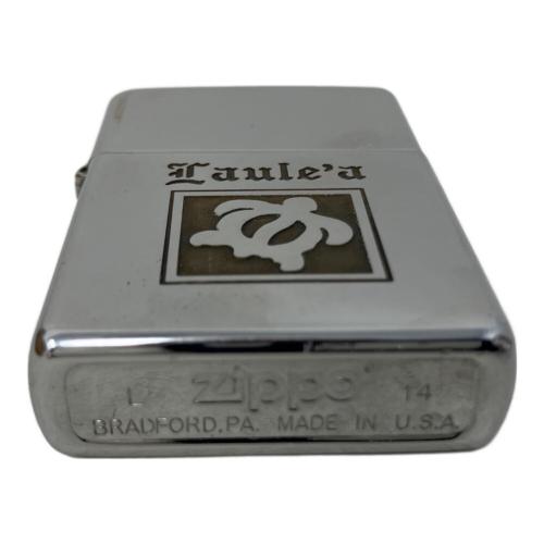 ZIPPO (ジッポ) オイルライター 2014年製 USA laulea ウミガメ