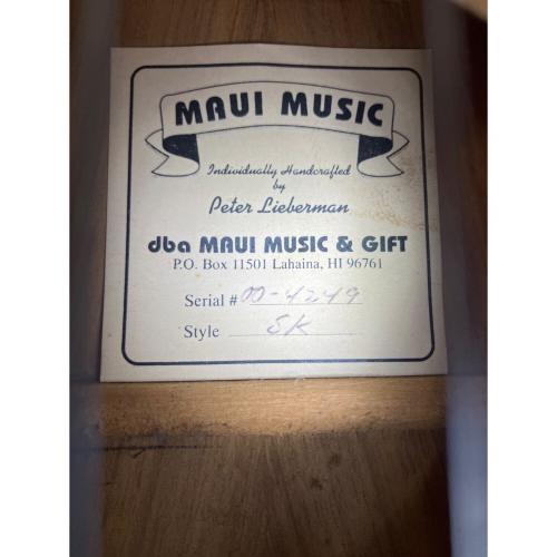MAUI MUSIC (マウイ・ミュージック) ソプラノウクレレ SK @