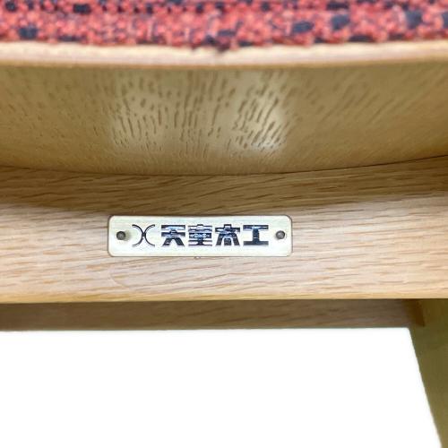 天童木工 (テンドウモッコウ) 中座イス T-3206NA 1 レッド