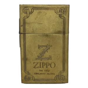 ZIPPO (ジッポ) オイルライター ゴールド1932年 復刻モデル