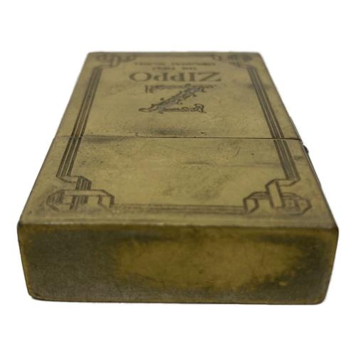 ZIPPO (ジッポ) オイルライター ゴールド1932年 復刻モデル