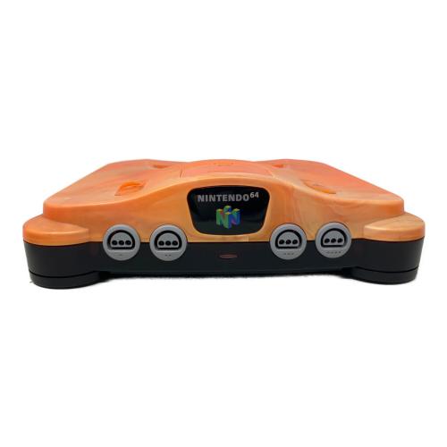 Nintendo (ニンテンドー) Nintendo64 NUS-001 クリアオレンジ/クリア
