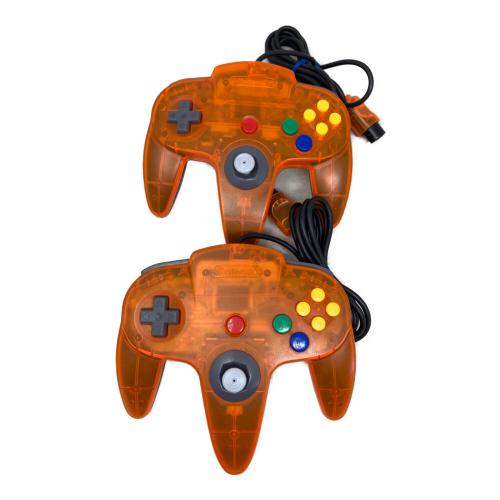 Nintendo (ニンテンドー) Nintendo64 NUS-001 クリアオレンジ/クリア