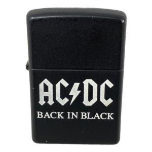 ZIPPO (ジッポ) オイルライター 2009年製 ACDC BACK IN BLACK