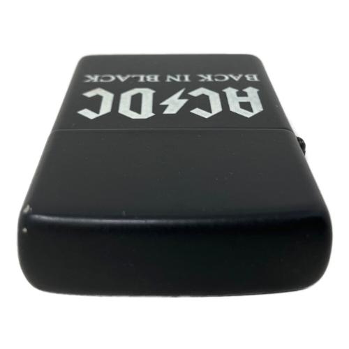 ZIPPO (ジッポ) オイルライター 2009年製 ACDC BACK IN BLACK