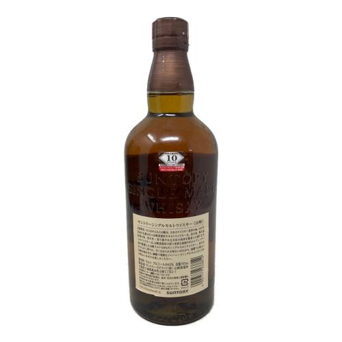 サントリー 山崎 ジャパニーズウィスキー 700ml