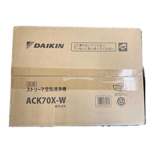 DAIKIN (ダイキン) 空気清浄機 ACK70X-W