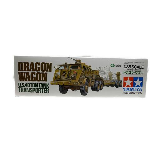 TAMIYA (タミヤ) 40トン戦車運搬車 ドラゴン・ワゴン プラモデル