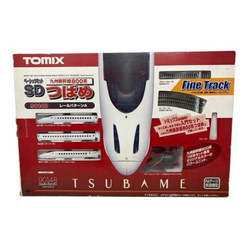 TOMIX (トミックス) ベーシックセットSD 九州新幹線800系 つばめ レールパターンA Nゲージ 90148 現状販売