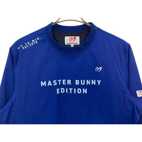 MASTER BUNNY EDITION (マスターバニーエディション) ゴルフウェア(トップス) タフレックス ドビー メンズ SIZE 6 ブルー
