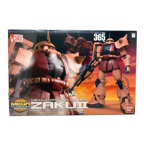 BANDAI (バンダイ) メガサイズモデル 1/48 シャア専用ザク ガンプラ