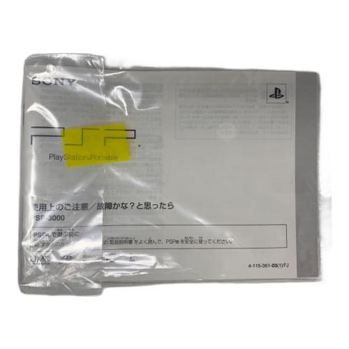 SONY (ソニー) PSP PSP-3000 美品 ピアノブラック