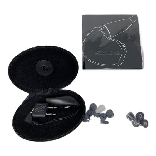 SHURE (シュア) 有線イヤホン SE535-CL-A ※LRイヤホン本体ヒビ有 ※ケーブル緑化有