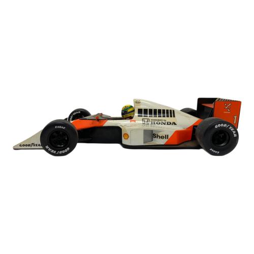 ミニチャンプス アイルトンセナ レーシングカーコレクション マクラーレン ホンダ MP 4/5A V10 1989 モデルカー 汚れあり