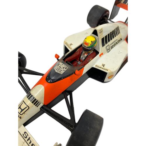 ミニチャンプス アイルトンセナ レーシングカーコレクション マクラーレン ホンダ MP 4/5A V10 1989 モデルカー 汚れあり