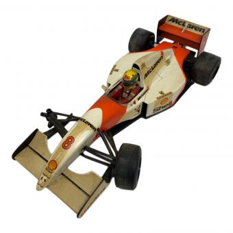 ミニチャンプス アイルトンセナ レーシングカーコレクション マクラーレン MP 4/8 1/18 モデルカー 汚れ大 サイドミラー欠けあり