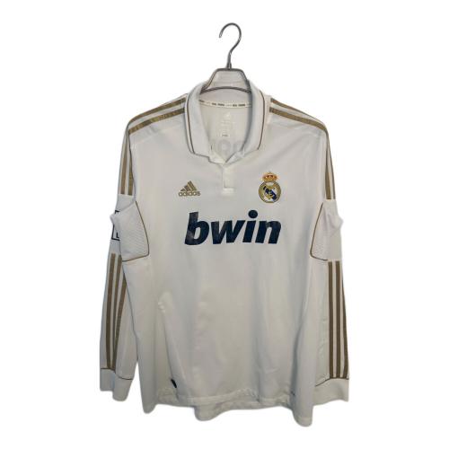 adidas (アディダス) ゲームシャツ V13658 2011-12 レアルマドリード ロナウド メンズ SIZE L ホワイト