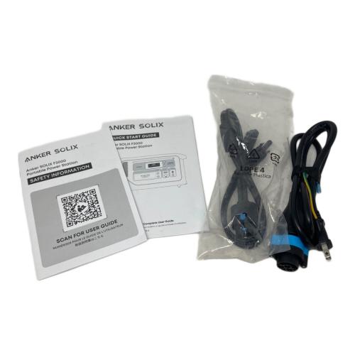 Anker (アンカー) ポータブル電源 Anker SOLIX F3000 2025年モデル
