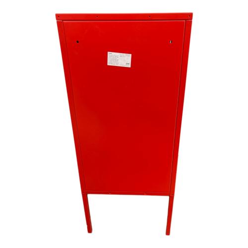 IKEA (イケア) キャビネット レッド LIXHULT