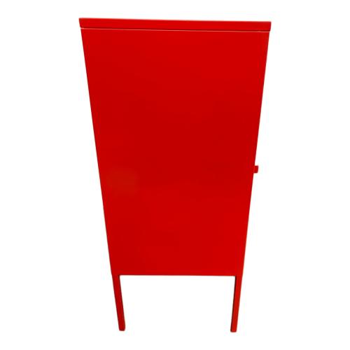 IKEA (イケア) キャビネット レッド LIXHULT