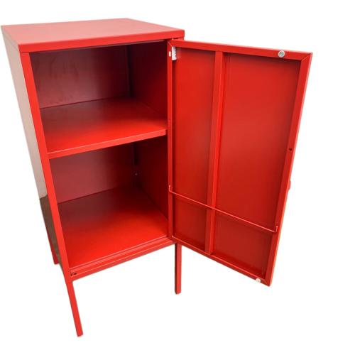 IKEA (イケア) キャビネット レッド LIXHULT