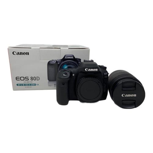 CANON (キヤノン) デジタル一眼レフカメラ EOS 80D EF-S18-135 IS USM レンズキット 2016年モデル