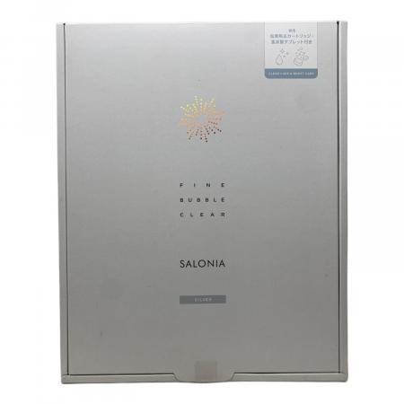 SALONIA ファインバブルクリア シャワーヘッド 中古品 SALONIA (サロニア) シャワーヘッド ファインバブルクリア｜トレファク