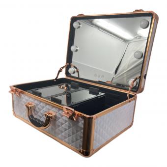 Franc franc (フランフラン) 収納BOX 通電確認済 ホワイト ヴァリーズ ハリウッドボックス L
