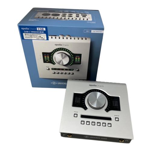 UNIVERSAL AUDIO (ユニバーサルオーディオ) オーディオインターフェィス Apollo Twin USB