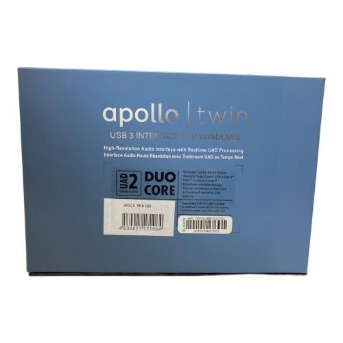 UNIVERSAL AUDIO (ユニバーサルオーディオ) オーディオインターフェィス Apollo Twin USB