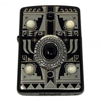 ZIPPO (ジッポ) オイルライター 2019年製 ブラック インディアンスピリット