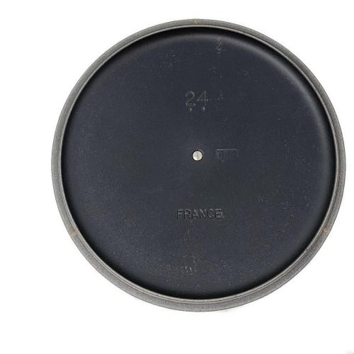 LE CREUSET (ルクルーゼ) 両手鍋 24cm ブラック｜トレファクONLINE