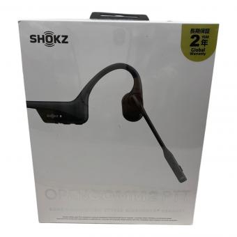 SHOKZ (ショックス) ワイヤレス骨伝導ヘッドセット OpenComm2 PTT C1225530102283