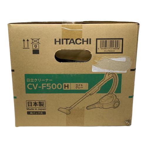 HITACHI (ヒタチ) キャニスター式掃除機 CV-F500