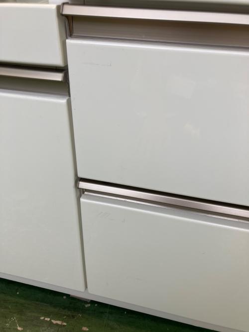 ニトリ 3枚扉レンジボード 426 ホワイト MOLDI