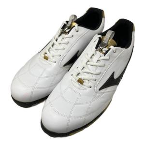 MIZUNO (ミズノ) ゴルフシューズ LS-025 メンズ SIZE 29cm ホワイト×ブラック×ゴールド