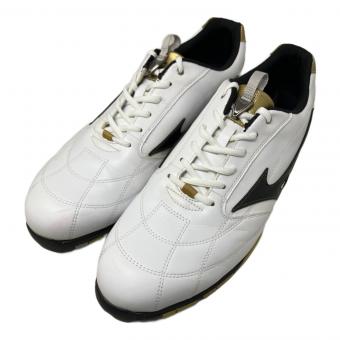 MIZUNO (ミズノ) ゴルフシューズ LS-025 メンズ SIZE 29cm ホワイト×ブラック×ゴールド