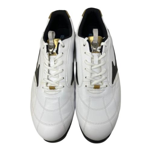 MIZUNO (ミズノ) ゴルフシューズ LS-025 メンズ SIZE 29cm ホワイト×ブラック×ゴールド