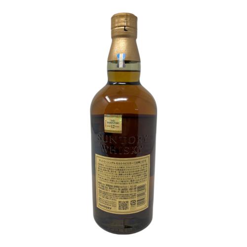 サントリー 山崎 ジャパニーズウイスキー 12年 700ml