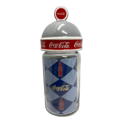 Coca Cola (コカコーラ) 保存容器 円柱型 グレー