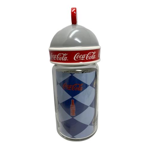 Coca Cola (コカコーラ) 保存容器 円柱型 グレー